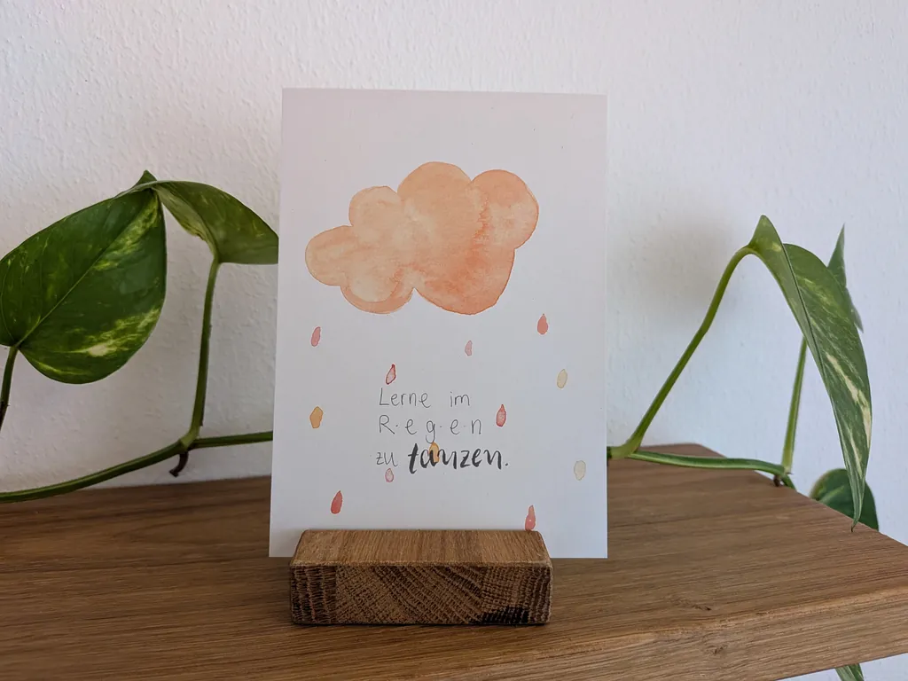 Lerne im Regen zu tanzen