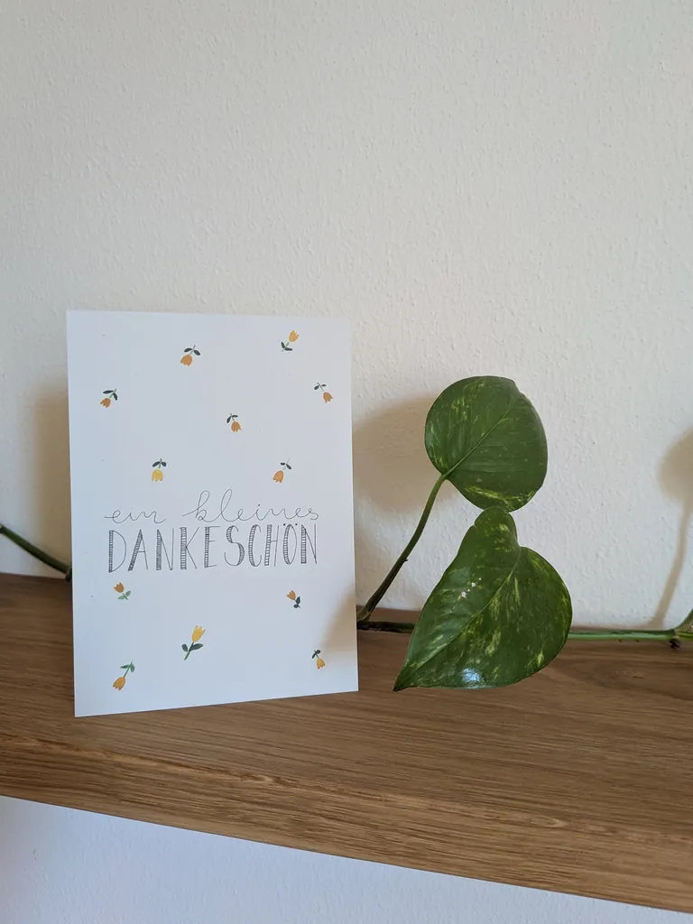 Ein kleines Dankeschön