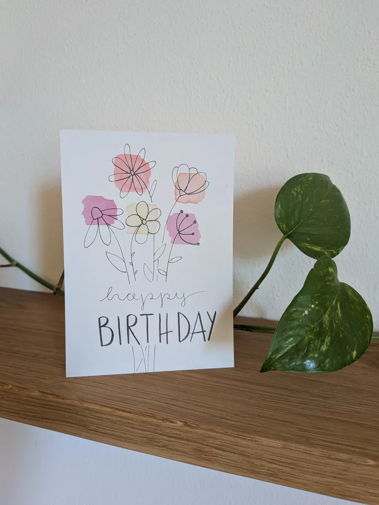 Happy Birthday – Blumenstrauß